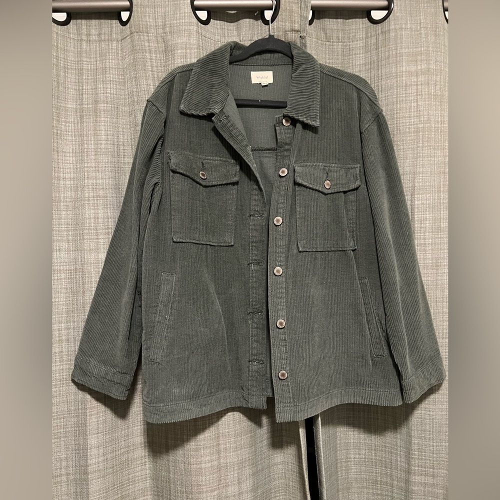 Wishlist Olive Utility Jacket